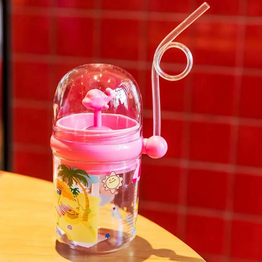 Portable Cartoon Cute Whale Baby Drinking Water Bottle Leak Proof 250ML Regular priceRs.